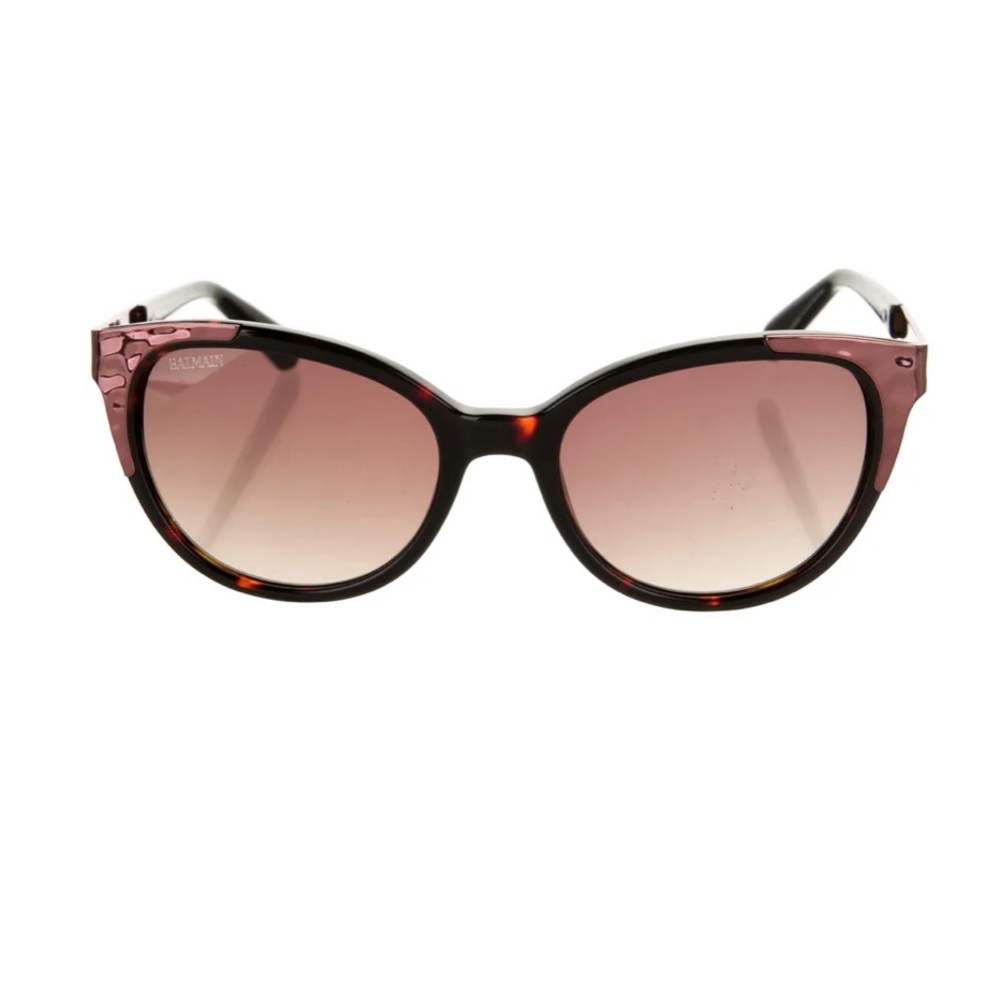 Balmain Rose Gold Sunglasses (Authentic) from Saks
